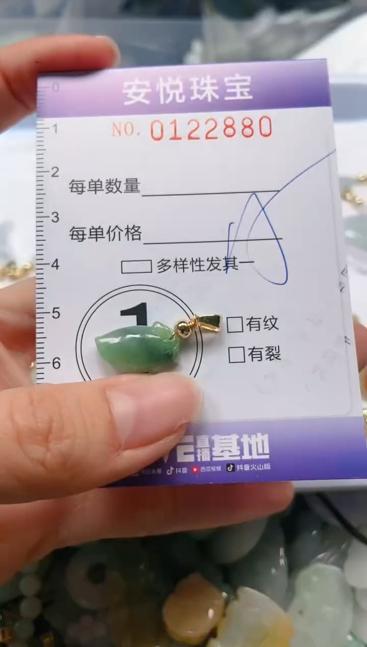 【闪购商品】翡翠颈饰未镶嵌闪购0122880