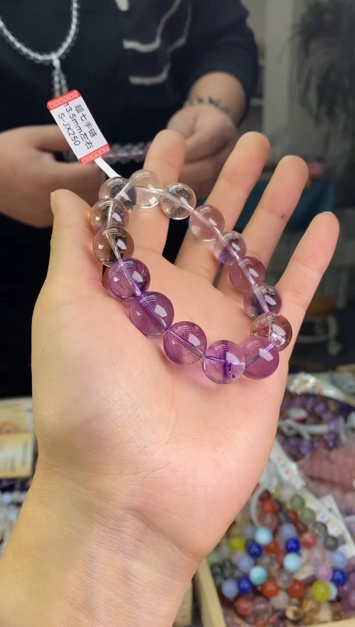 【闪购商品】水晶手串13.5/293未镶嵌多样性发一件