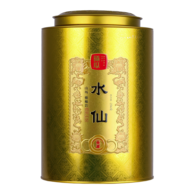 XIGUA/曦瓜名岩 金罐系列256克 武夷山大红袍肉桂岩茶 正岩 水仙