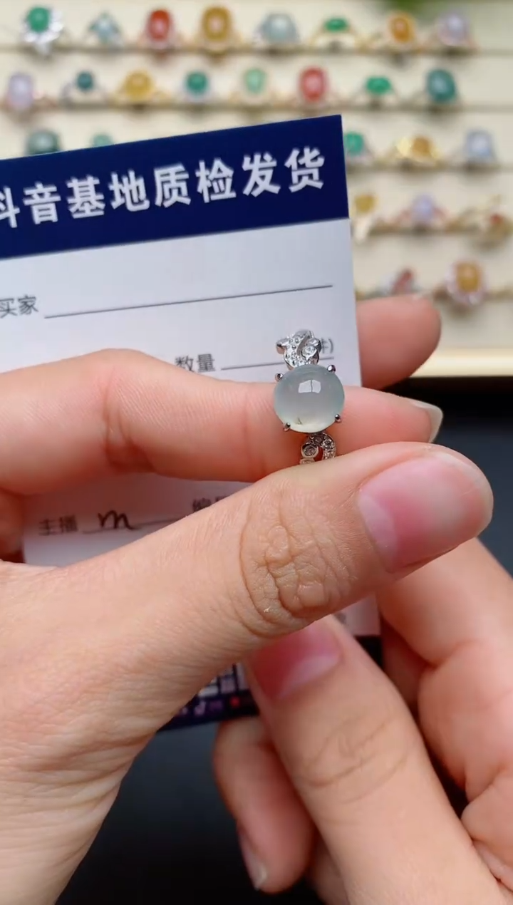 【闪购商品】翡翠戒指银S925镶嵌.....