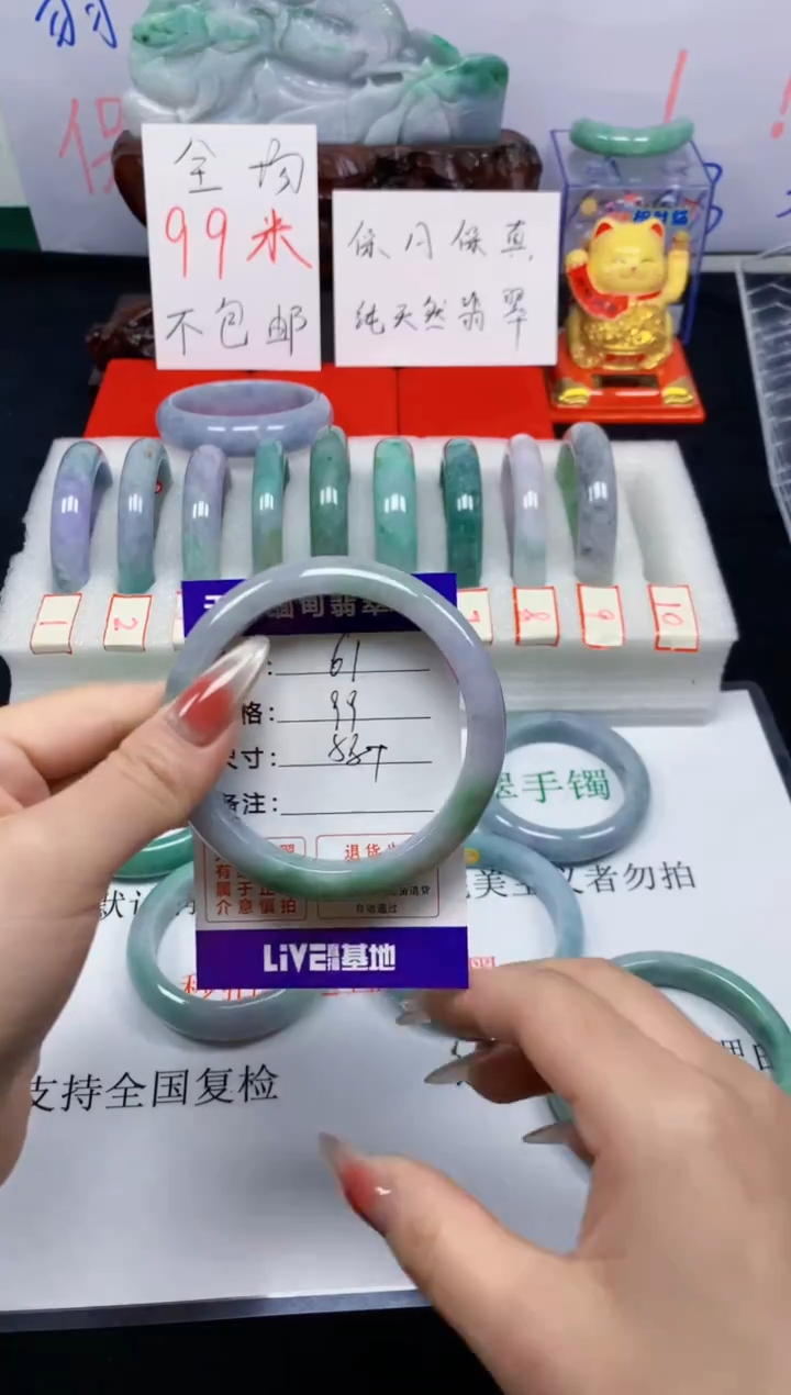 未镶嵌手镯翡翠61