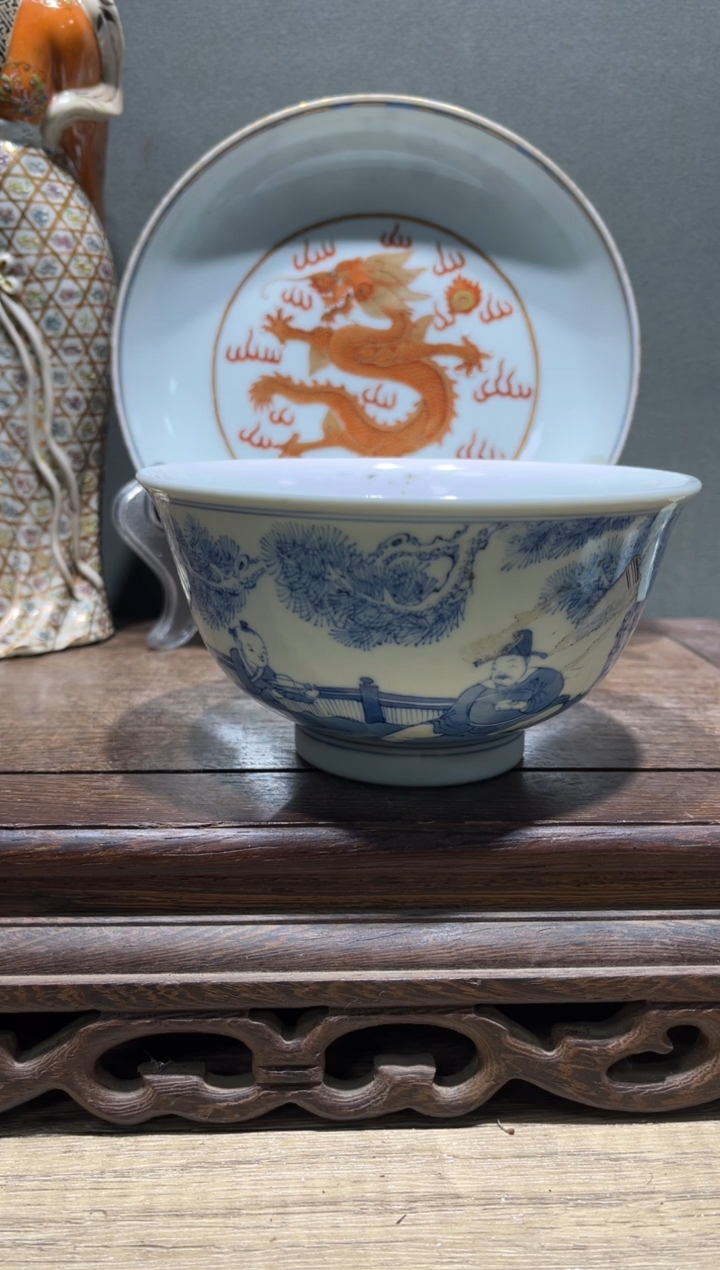 瓷片如***福A680 瓷器小摆件小摆件