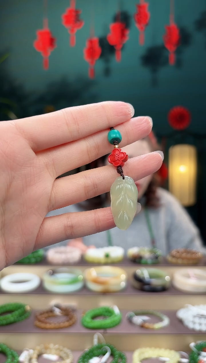 【闪购商品】和田玉挂件未镶嵌手机挂件多样性