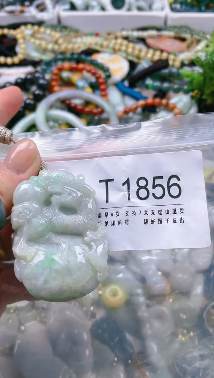 【闪购商品】翡翠颈饰未镶嵌/T/翡翠A货一图一物