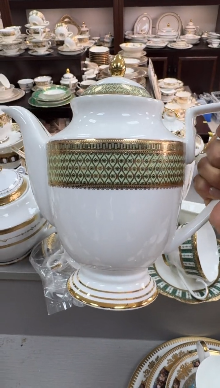 【闪购商品】瓷片茶壶1个 春节活动福利价