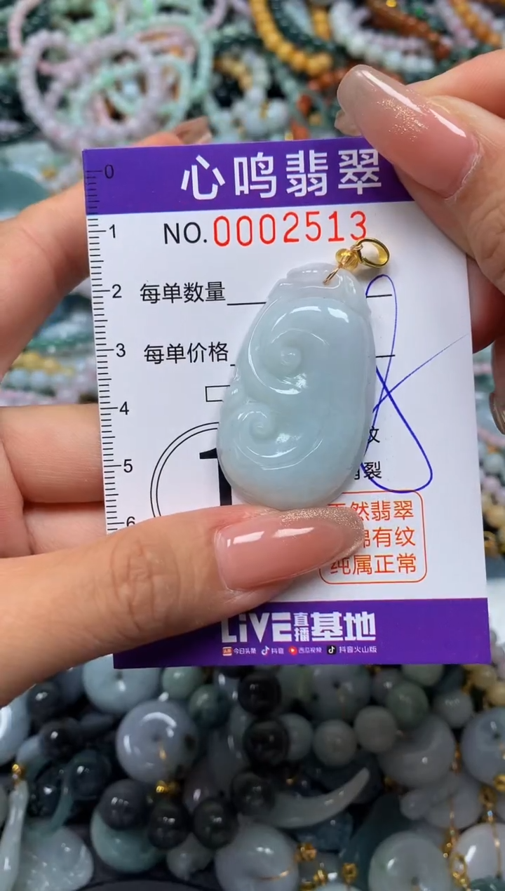 翡翠未镶嵌颈饰闪购002513
