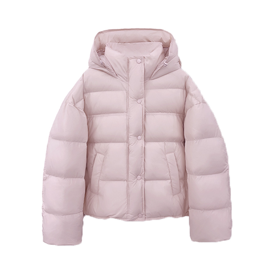 【泡芙女孩】林子涵95白鸭绒云感泡芙羽绒服女时尚短款加厚保暖外套