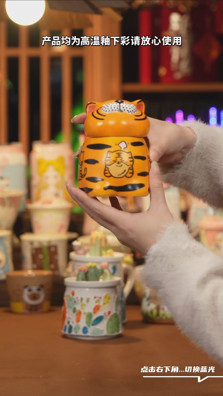 【闪购商品】摆件C064文创纯手工手绘