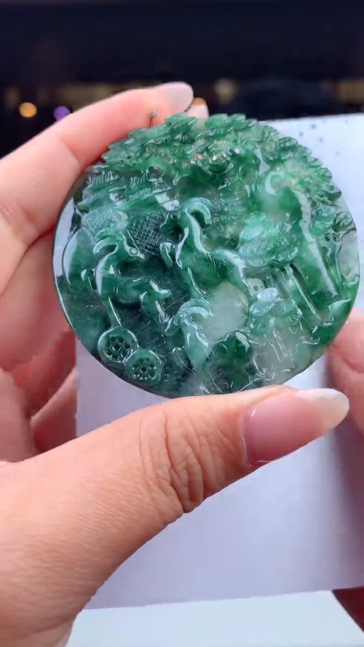 【闪购商品】定制翡翠未镶嵌天然A货翡翠（拍一发一)