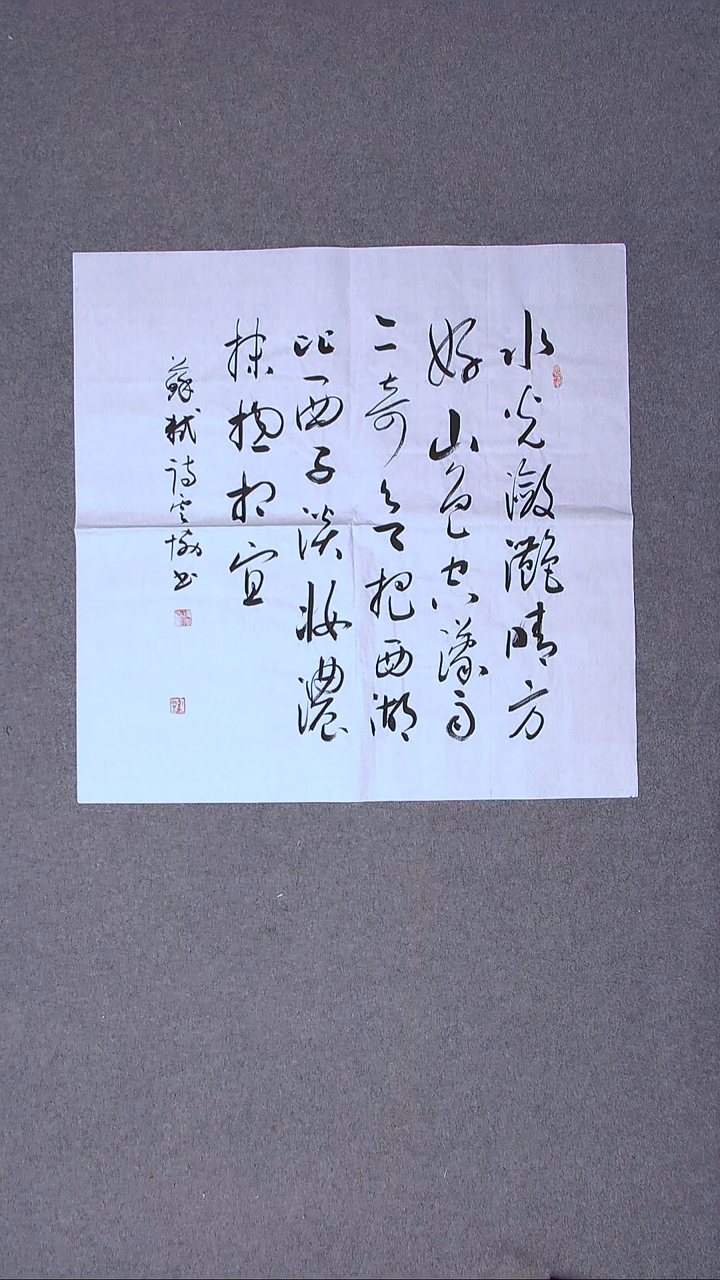书法谭云协 宁夏省书协副主席69*69尺寸