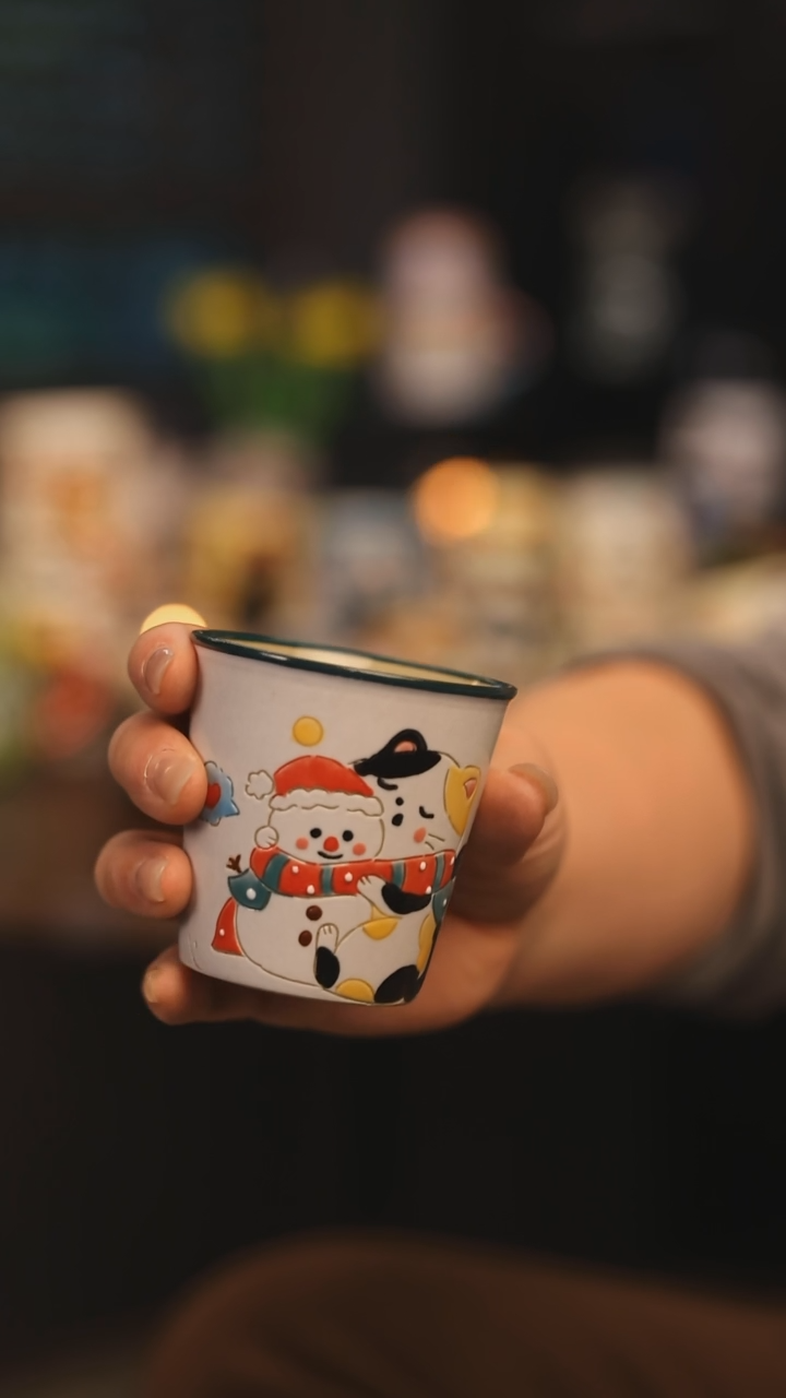 【闪购商品】摆件景德镇釉下彩绘设计师款陶瓷