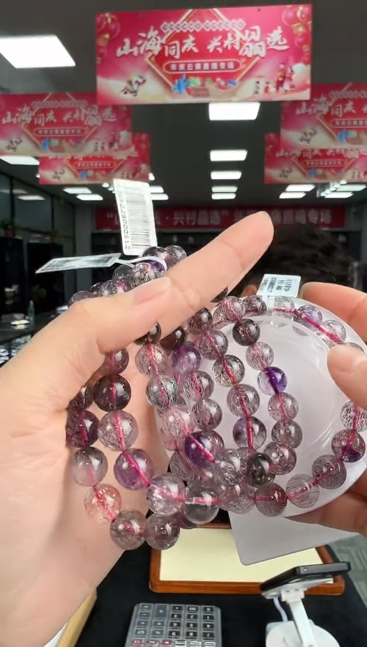 【闪购商品】水晶手链未镶嵌B82 GCK855约10mm多样性发一