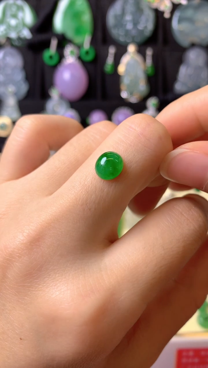 【闪购商品】定制翡翠未镶嵌1裸玉（客户意向镶嵌）