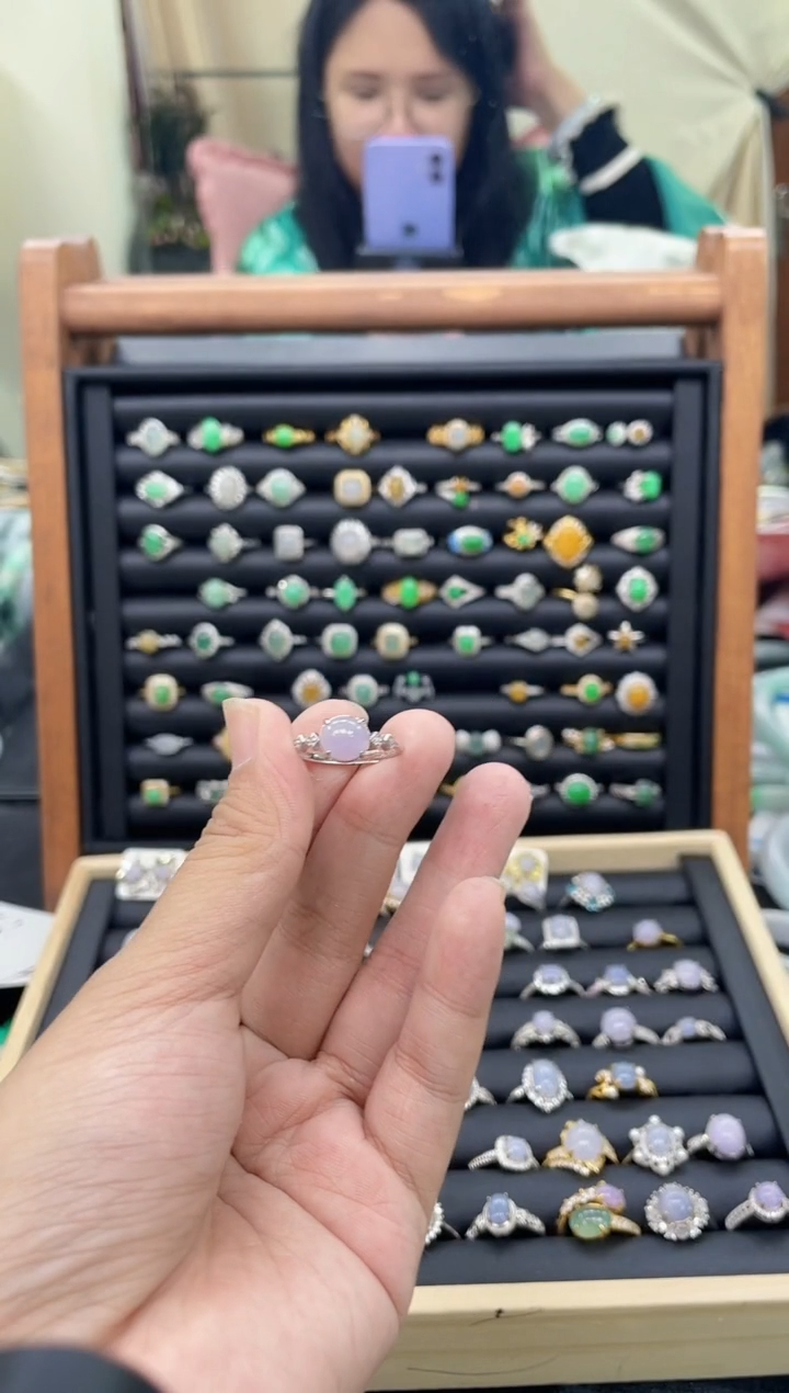 【闪购商品】翡翠戒指未镶嵌戒指
