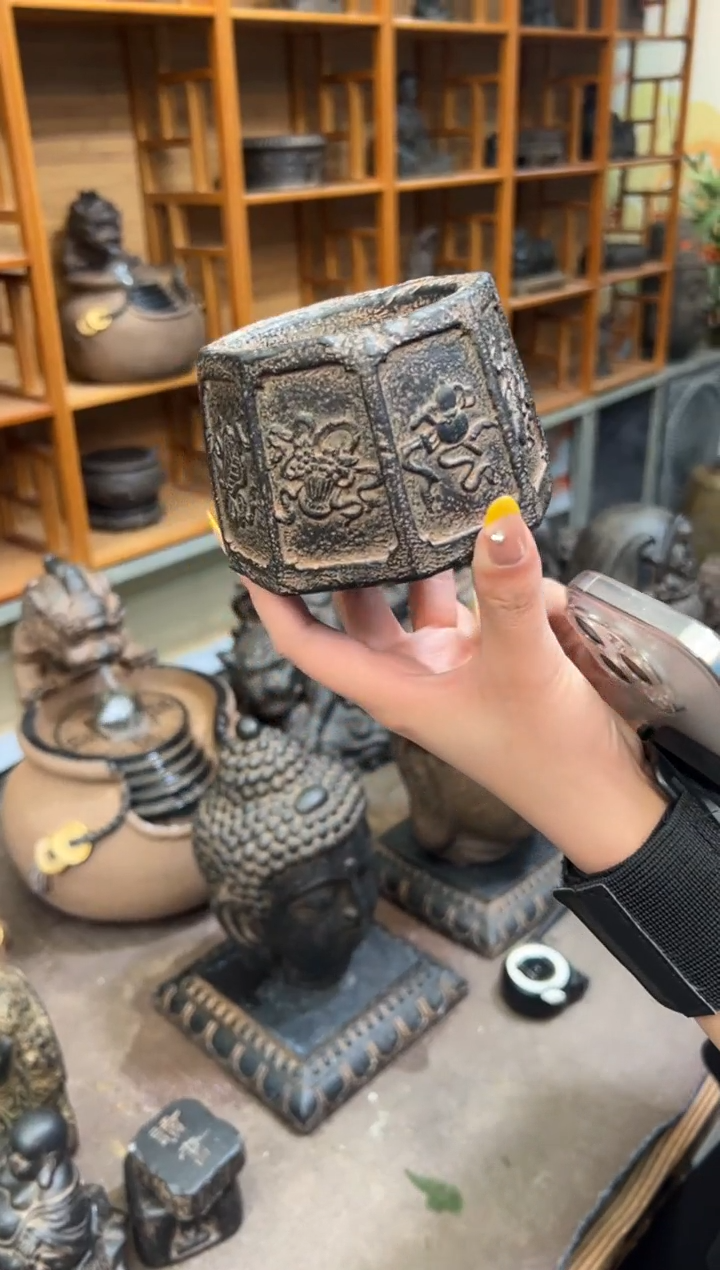 陶土【火山泥】八宝井