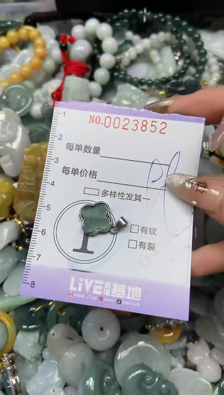 【闪购商品】翡翠颈饰未镶嵌闪购0023852