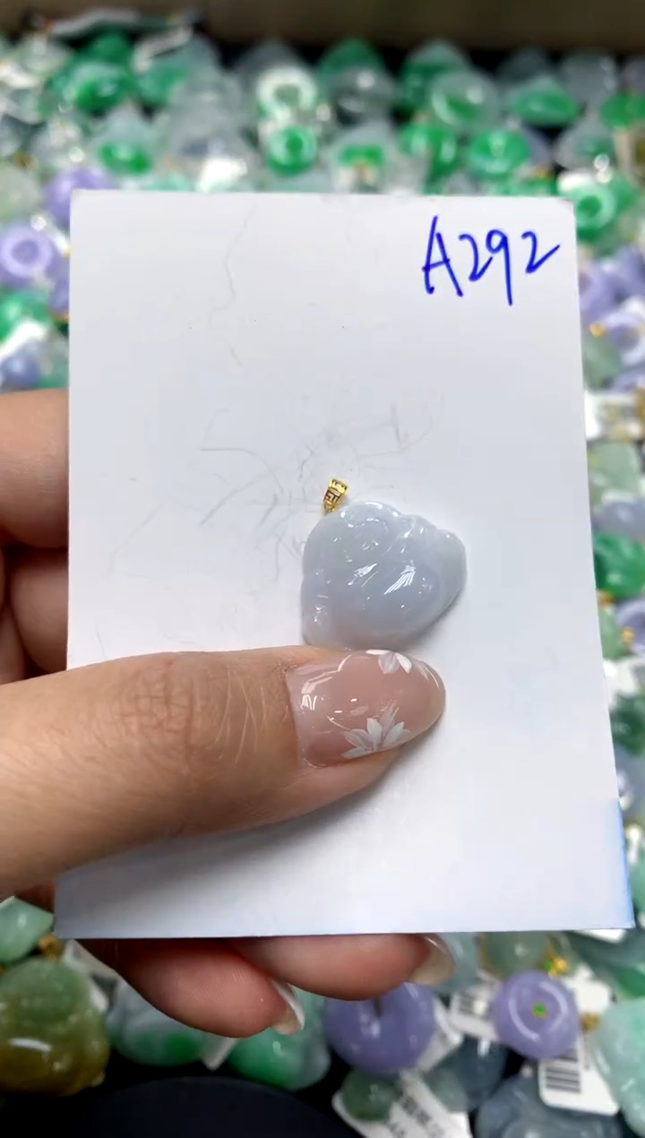 【闪购商品】翡翠颈饰18K金镶嵌111111111111111111