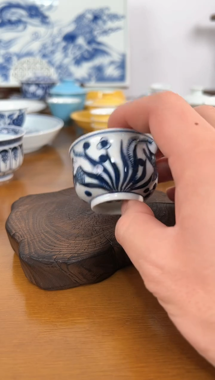 【闪购商品】照夜白鱼藻小客杯