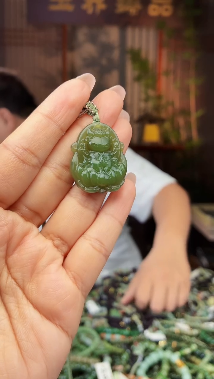 和田玉未镶嵌颈饰多样性发货拍一发一