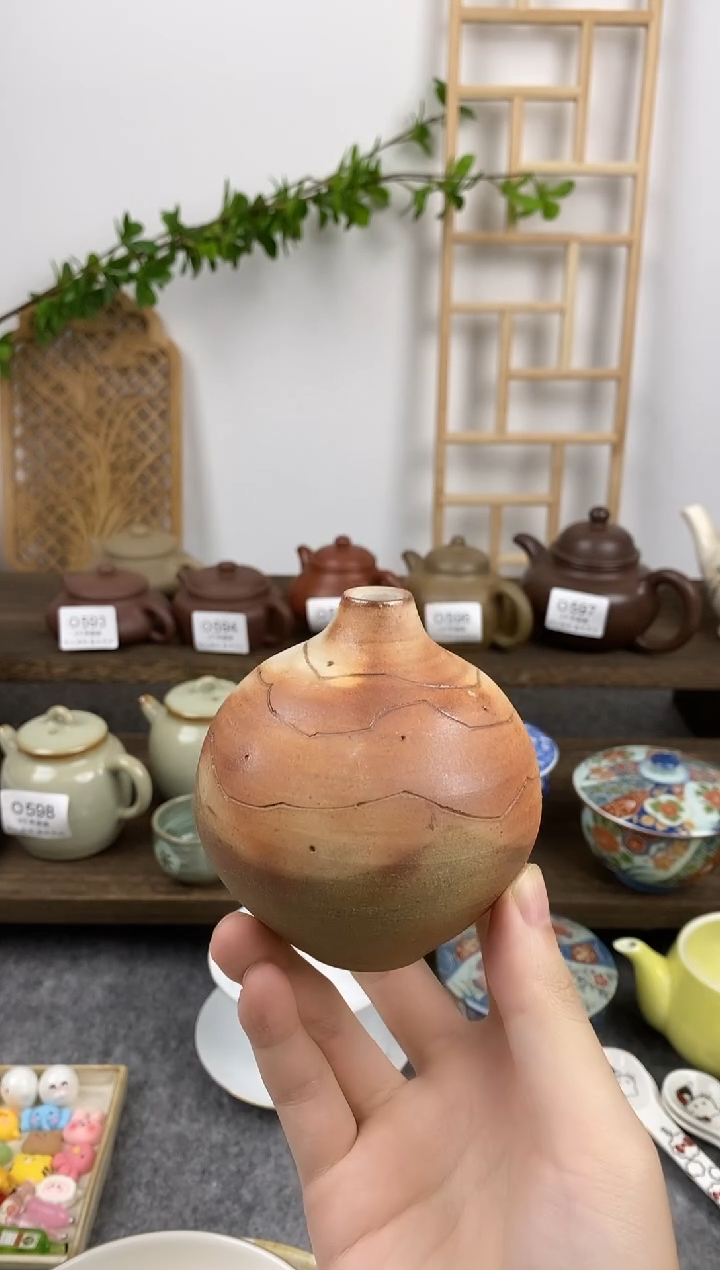 瓷片全陶泥小花器