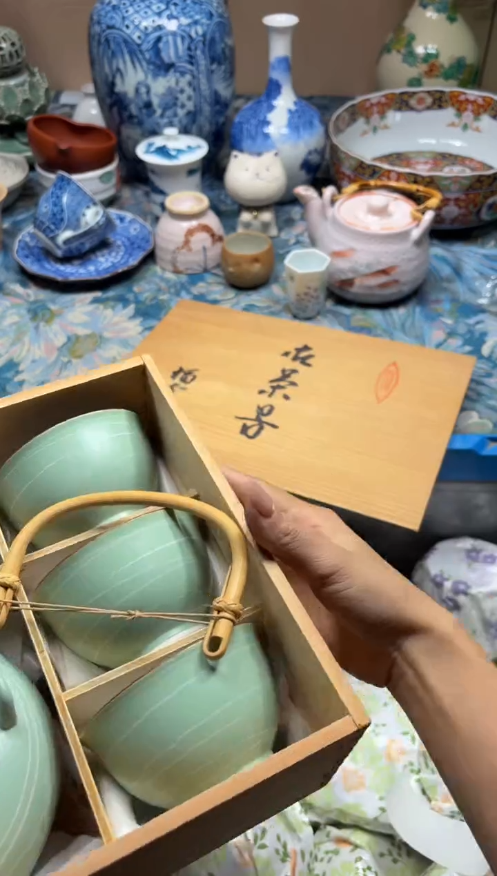 手工艺品钧瓷远*         