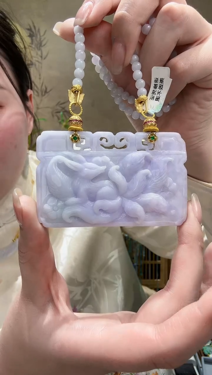 【闪购商品】翡翠颈饰未镶嵌吊坠