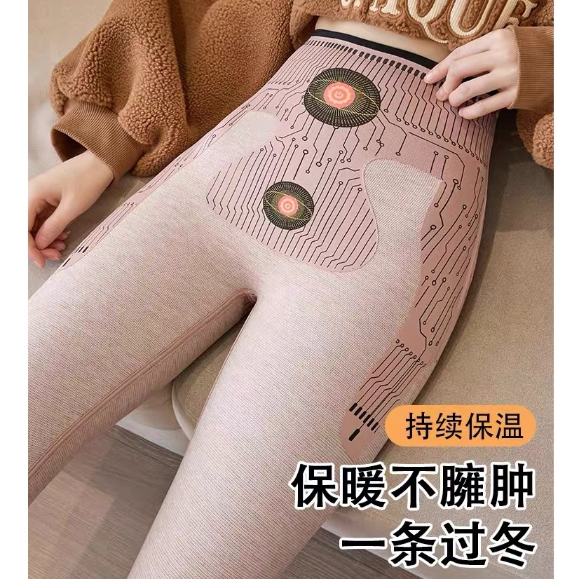 【猫家-锁温葫芦腰芭比裤】冬季系列款加绒加厚速暖显瘦翘臀鲨鱼裤