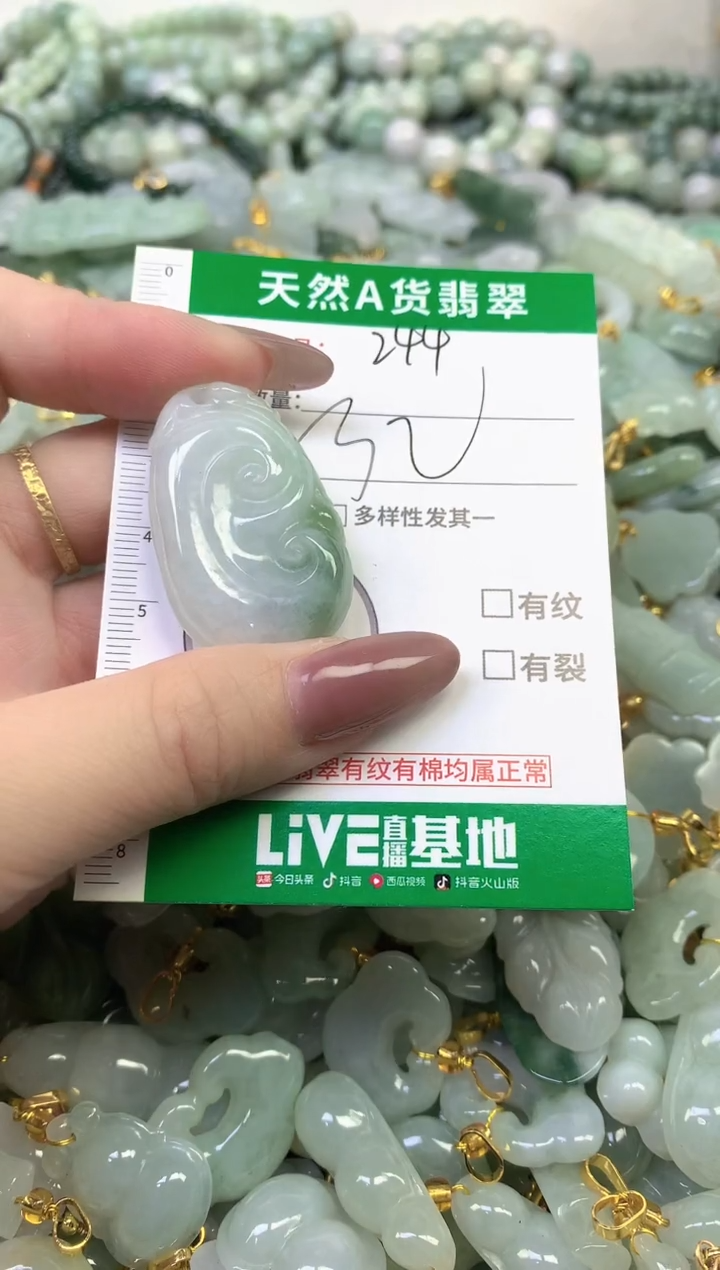 颈饰未镶嵌翡翠纯天然缅甸A货翡翠