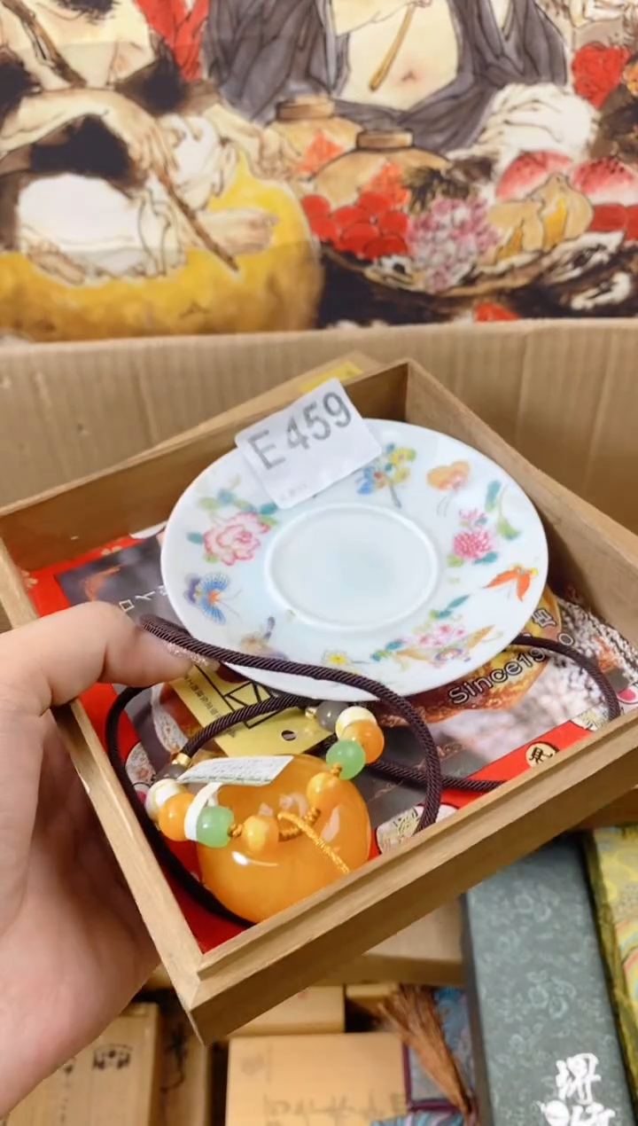 手工艺品琉璃E459瓷器手串儿多样性发一