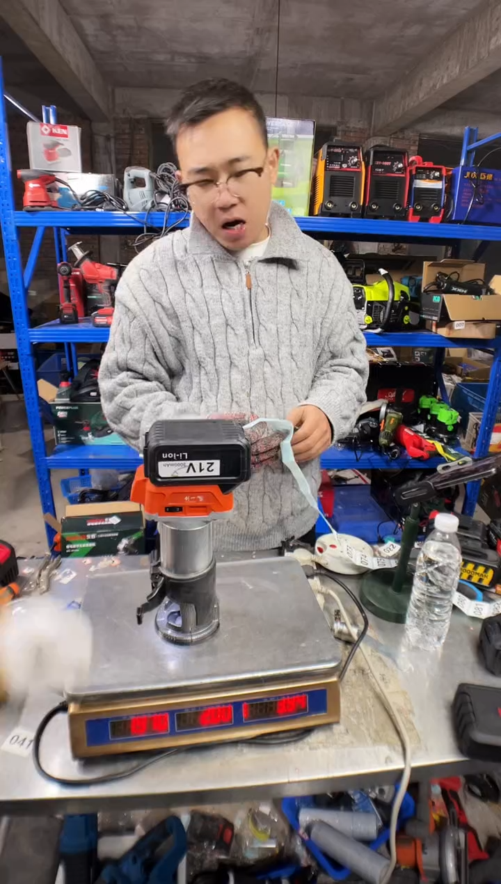 二手工具听讲解看图片下单 没有运费险065锂电修边机