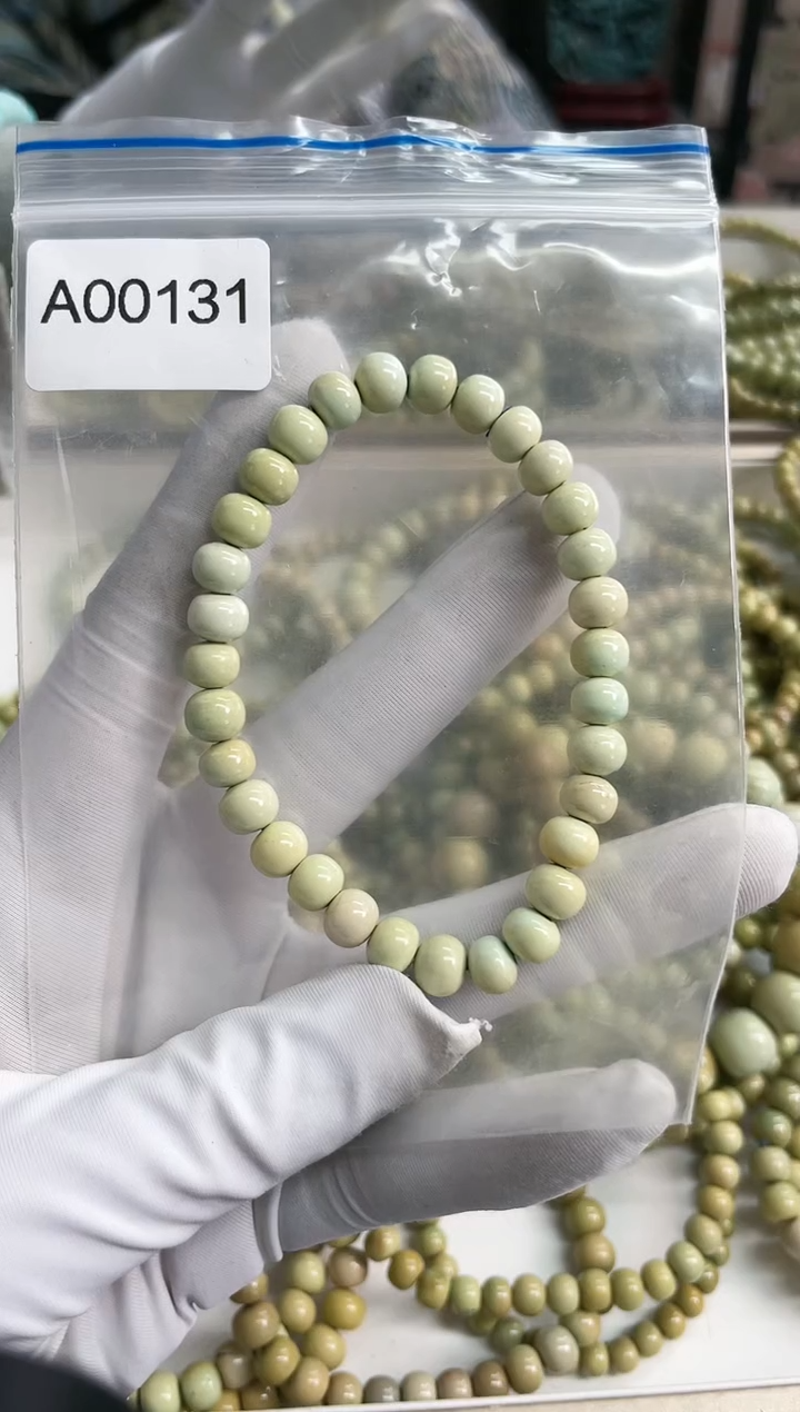 【闪购商品】绿松石珠宝奇石未镶嵌7mm+