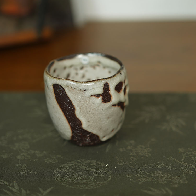 伊禾集物 日本备前烧手工匠人 马场隆志 茶杯 主人杯 1863#