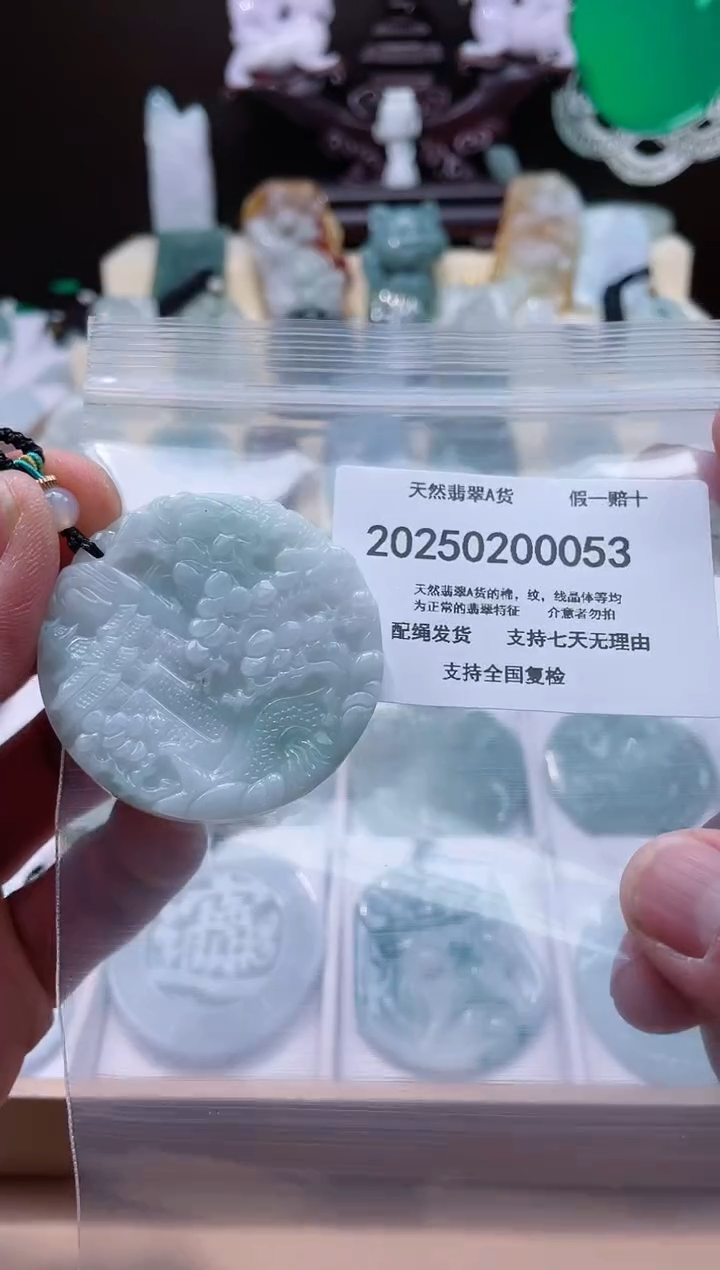 【闪购商品】翡翠颈饰未镶嵌闪购商品8号店200250010031