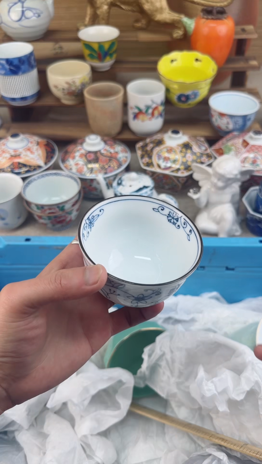 【闪购商品】瓷片茶盏陶瓷陶片8