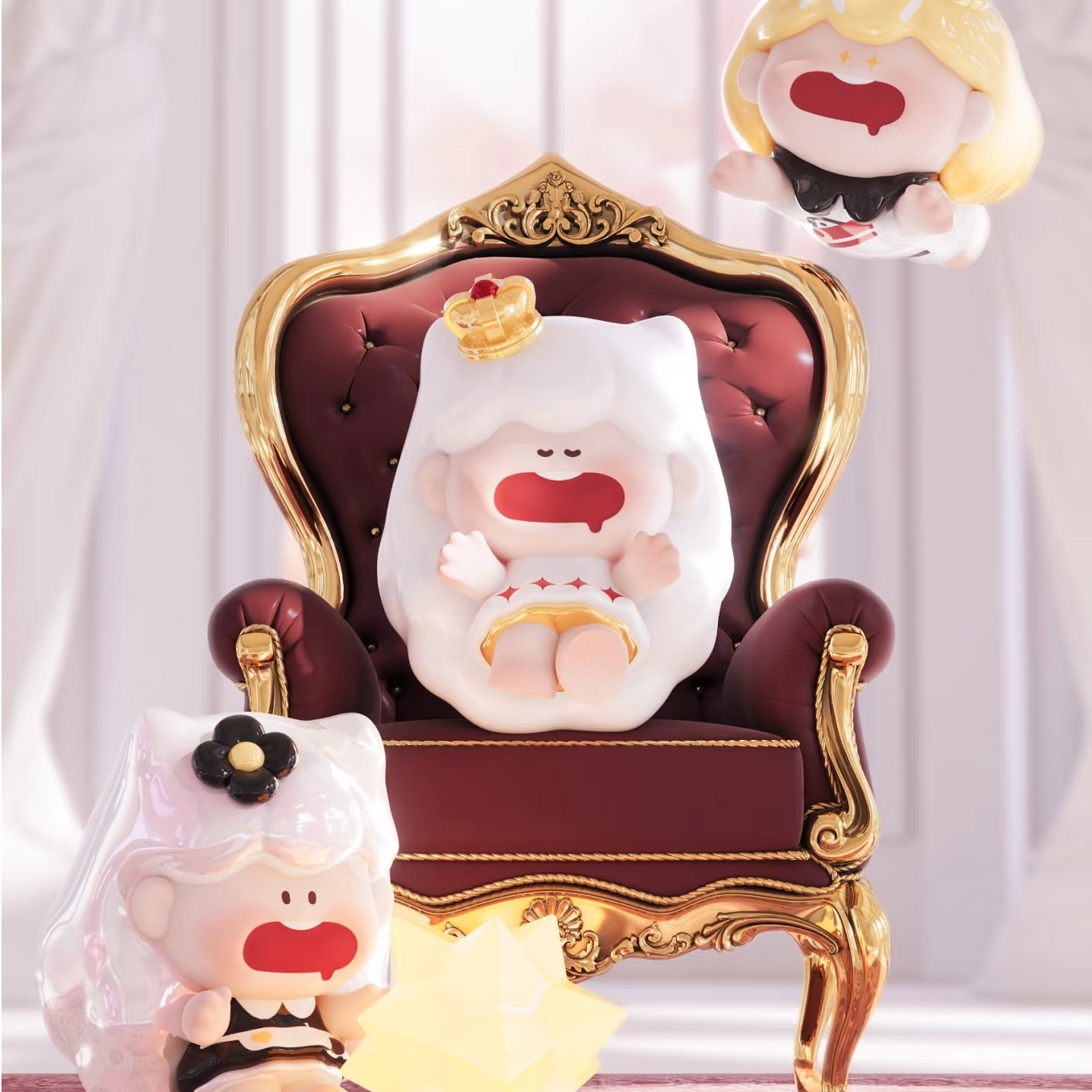 【拆盒】Quupid星绒织梦系列萌粒潮玩盲盒