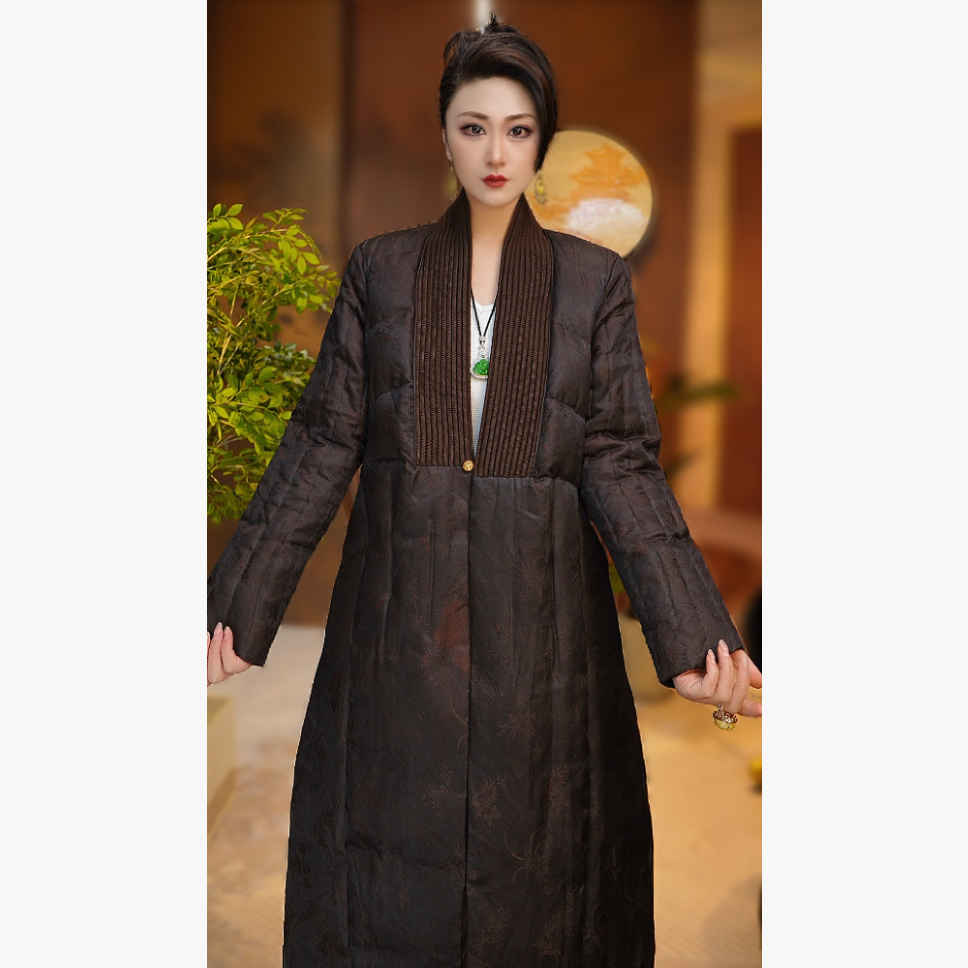 贵气临门/新中式国风女装精美保暖外套2025d22390艾敏-大女王仓