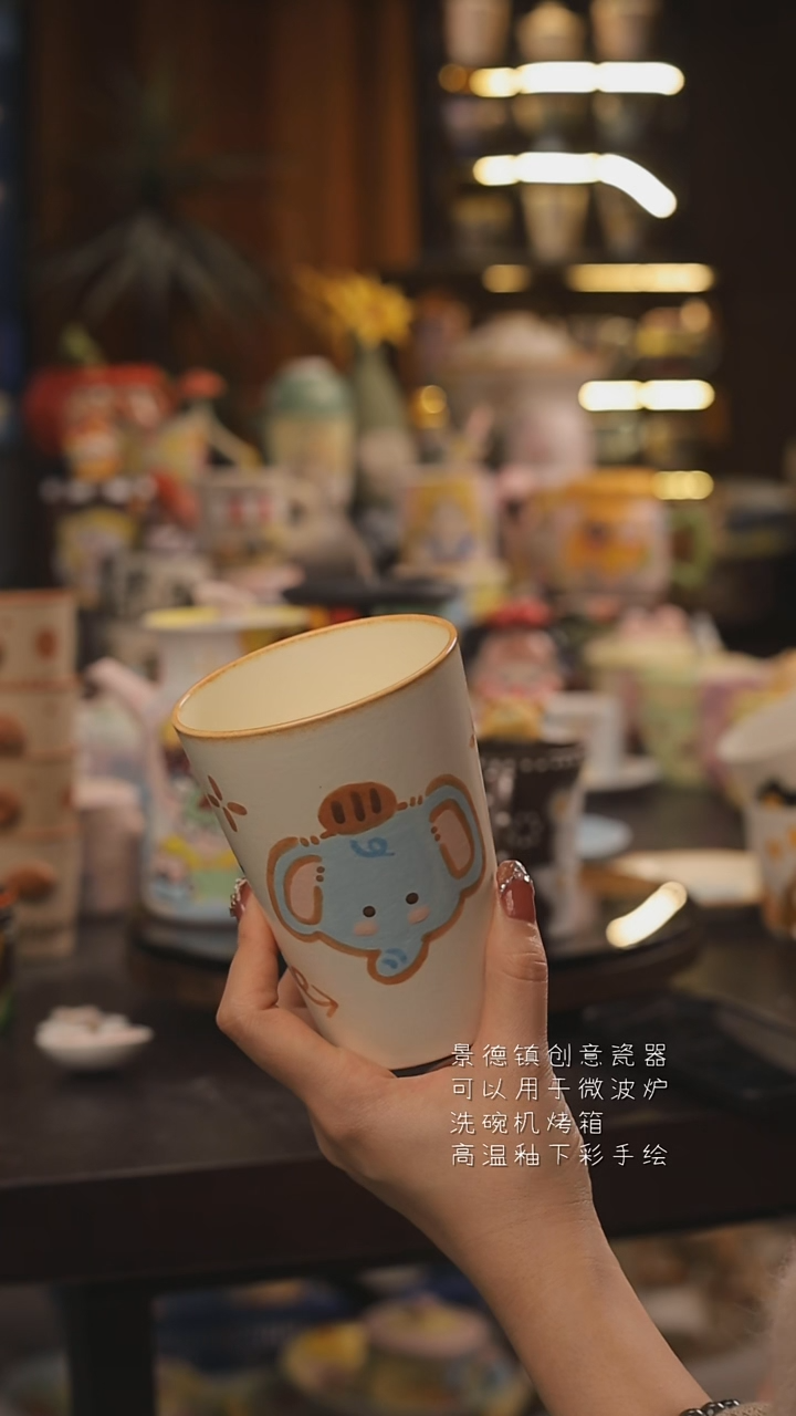 景德镇釉下彩绘设计师款式陶瓷