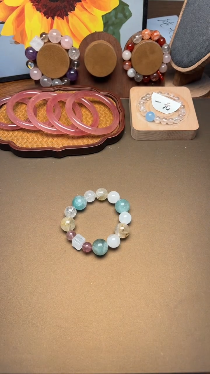 未镶嵌手串水晶1