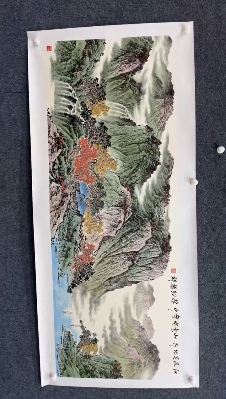【闪购商品】国画1.14展馆-赵振祥小六-山水10