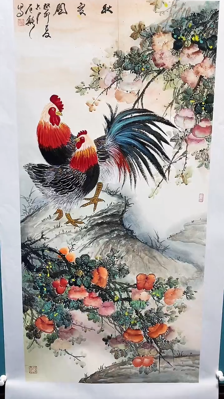国画画都展厅明德老师国画作品21