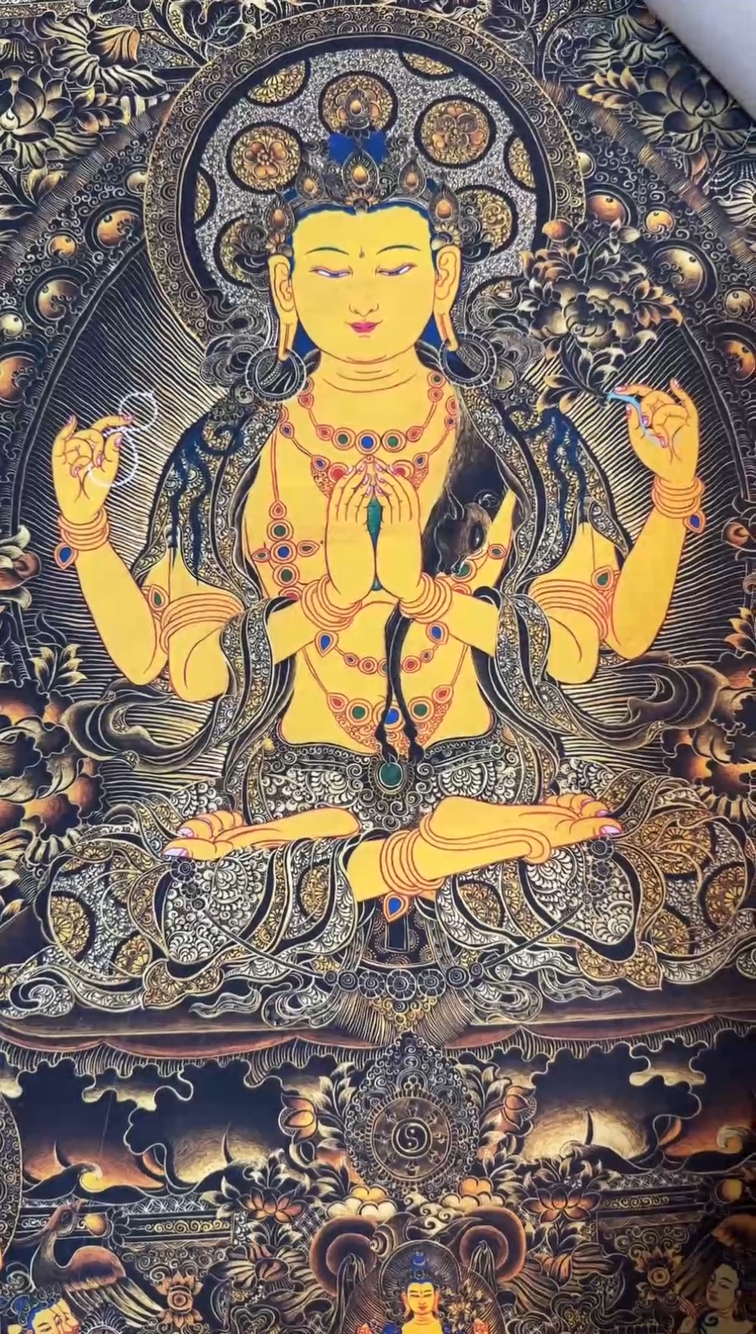 卷轴画精品唐卡===藏藏--110