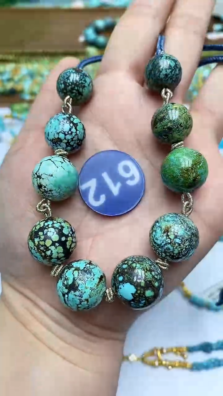 【闪购商品】绿松石项链未镶嵌612