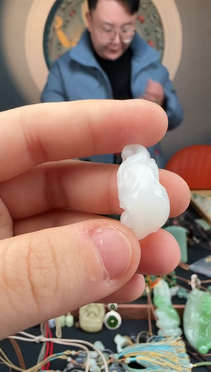 颈饰未镶嵌和田玉和田玉