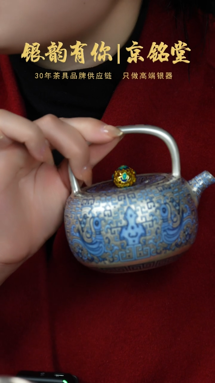 【闪购商品】玄鸟提梁壶...........