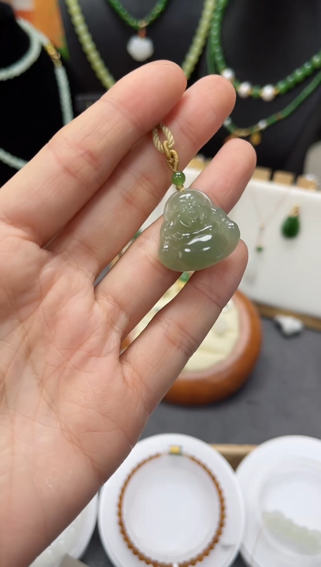 【闪购商品】和田玉吊坠未镶嵌OS