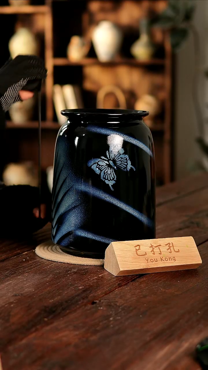 摆件31-164高28口15误差2已打孔