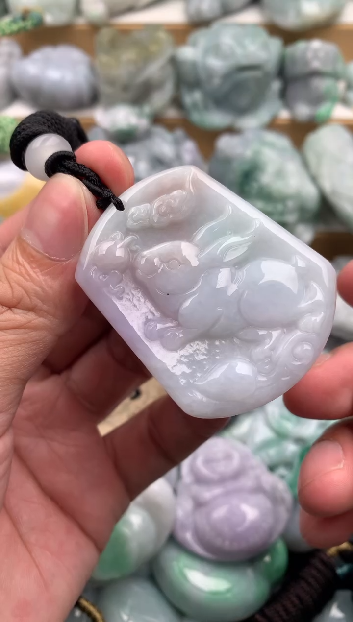 吊坠(不含链)未镶嵌翡翠1