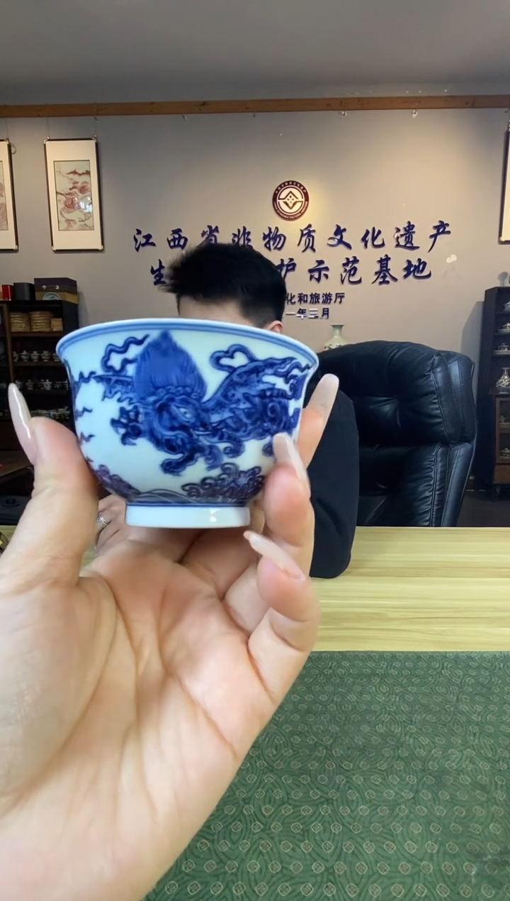 【闪购商品】景德镇青花手工手绘陶瓷