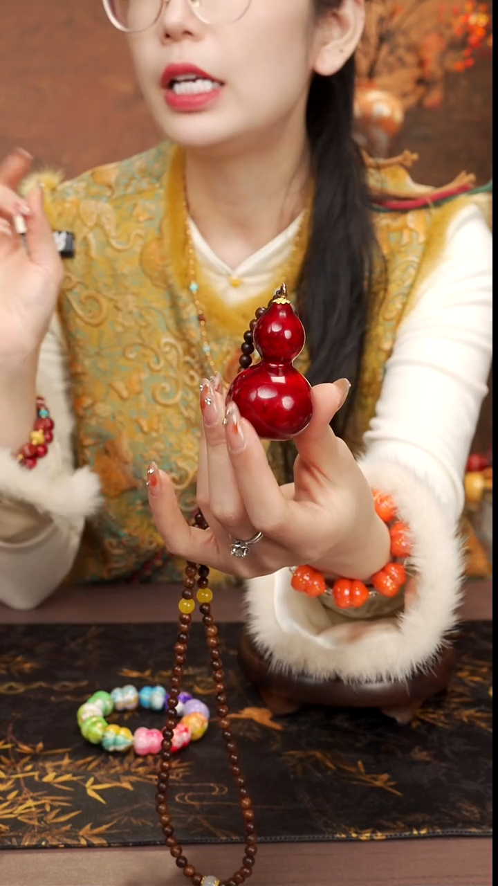 513 --大漆脖挂小葫芦---158