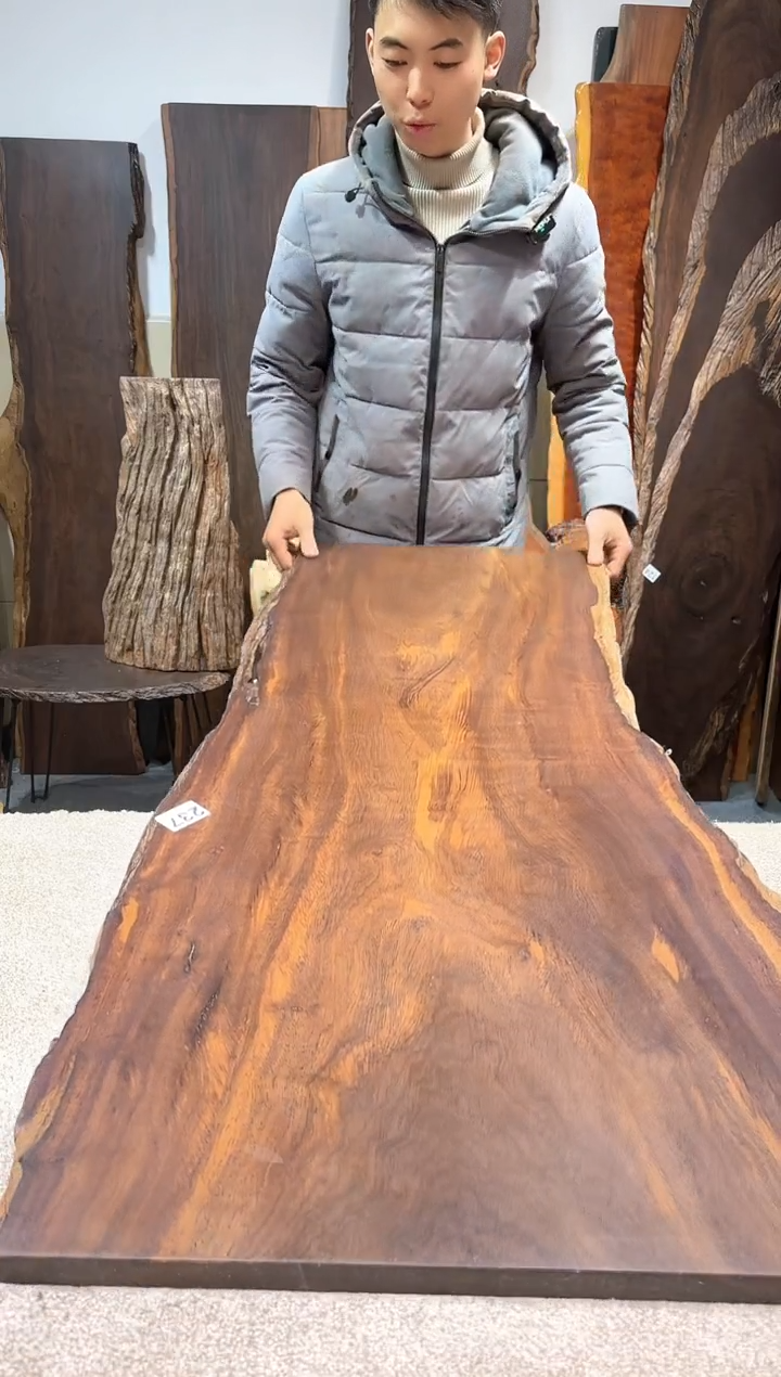 【闪购商品】风车木（黑檀木）尺寸120*52*2.5编号237